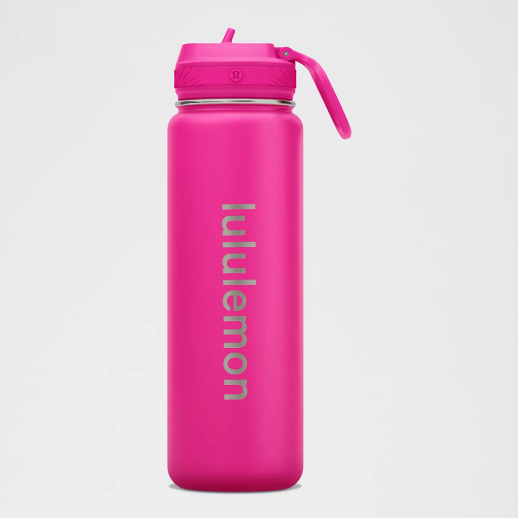 L.U.L.U.L.E.M.O.N Back to Life Sport Bottle 24oz Straw Lid