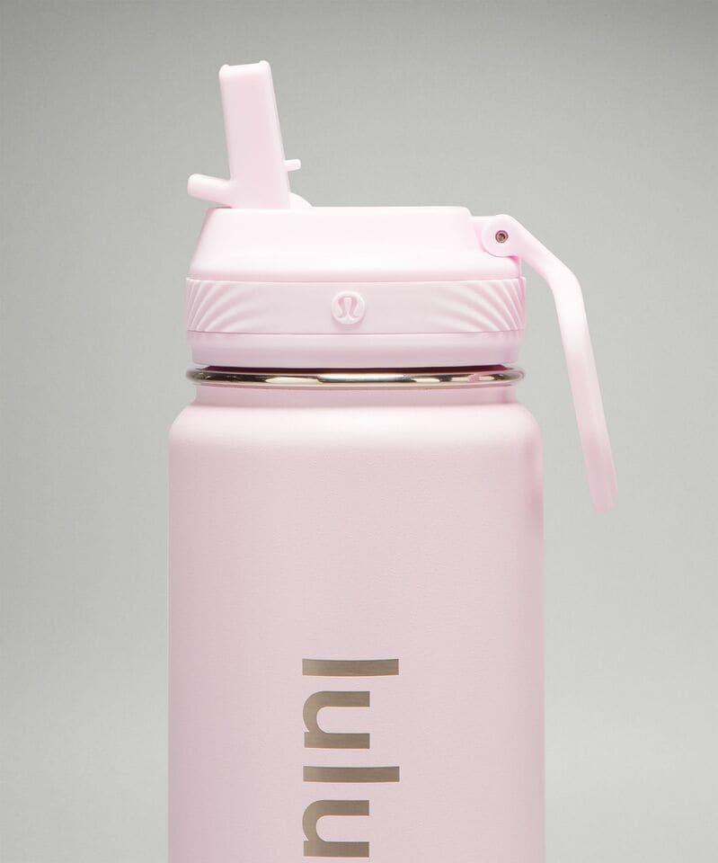 L.U.L.U.L.E.M.O.N Back to Life Sport Bottle 24oz Straw Lid