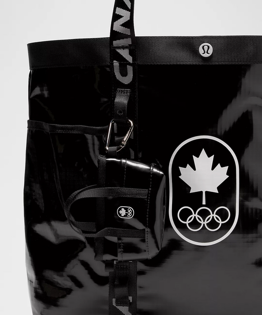 L.U.L.U.L.E.M.O.N Team Canada Daily Multi-Pocket Ripstop Nano Tote Bag COC Logo