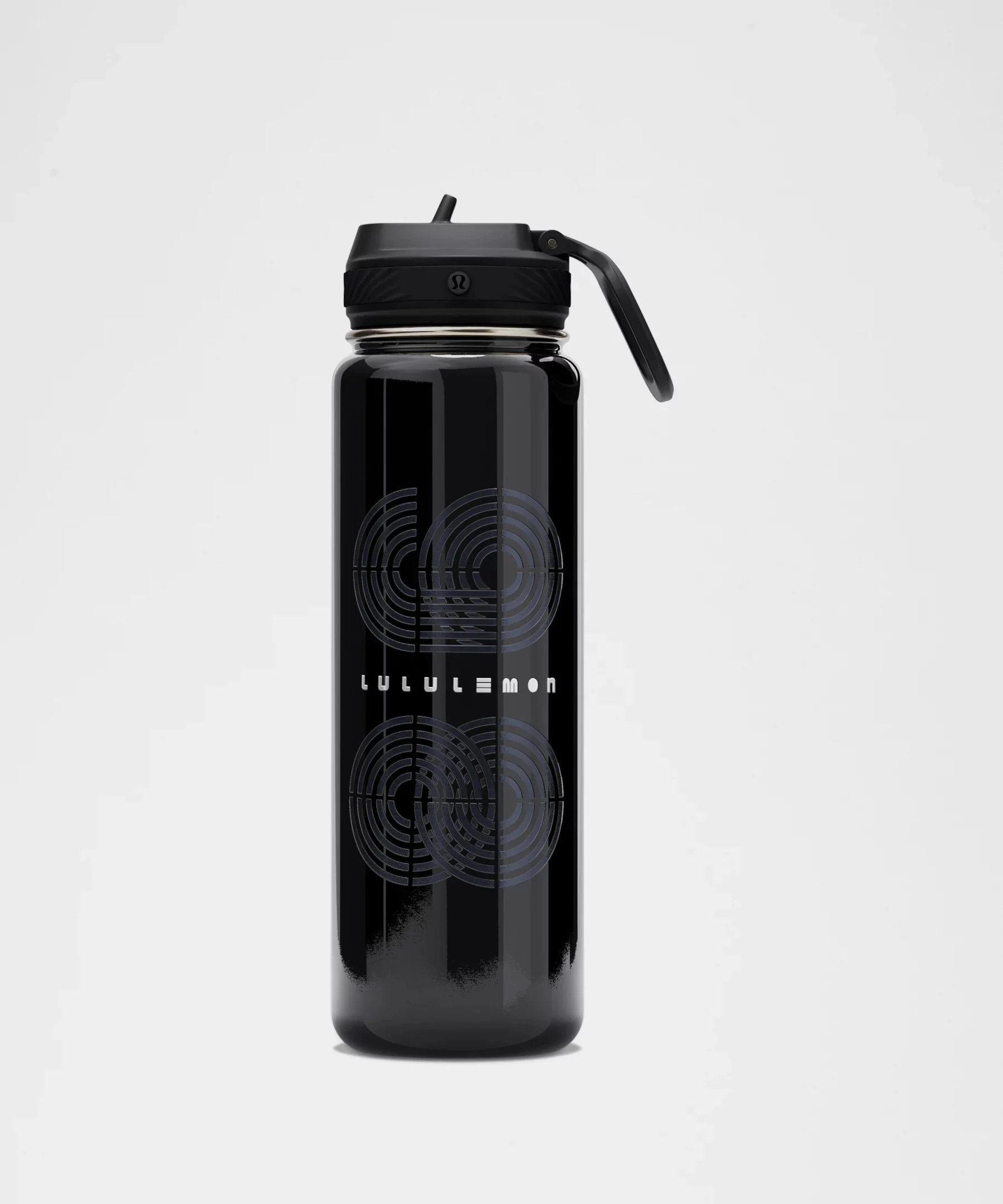 LULULEMON Back to Life Sport Bottle 24oz Straw Lid *Run Graphic