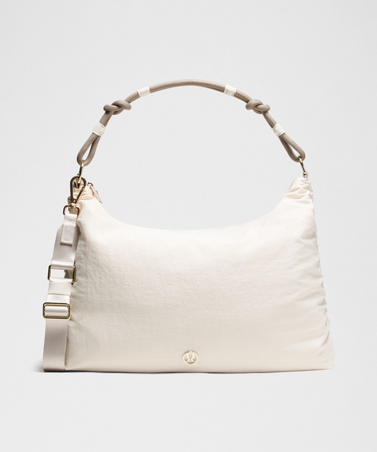LULULEMON Convertible Large Multi-functional Pleated Crossbody Bag 16L
