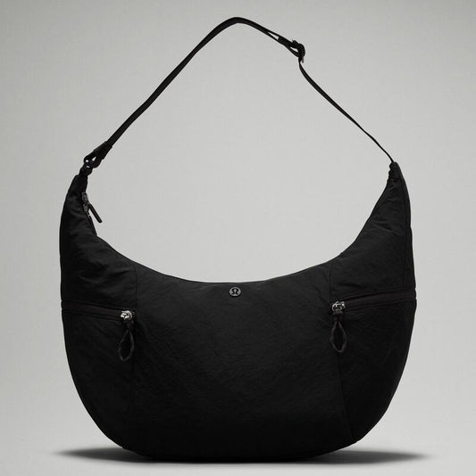 LULULEMON Large Slouchy Sling Bag 13L BLACK