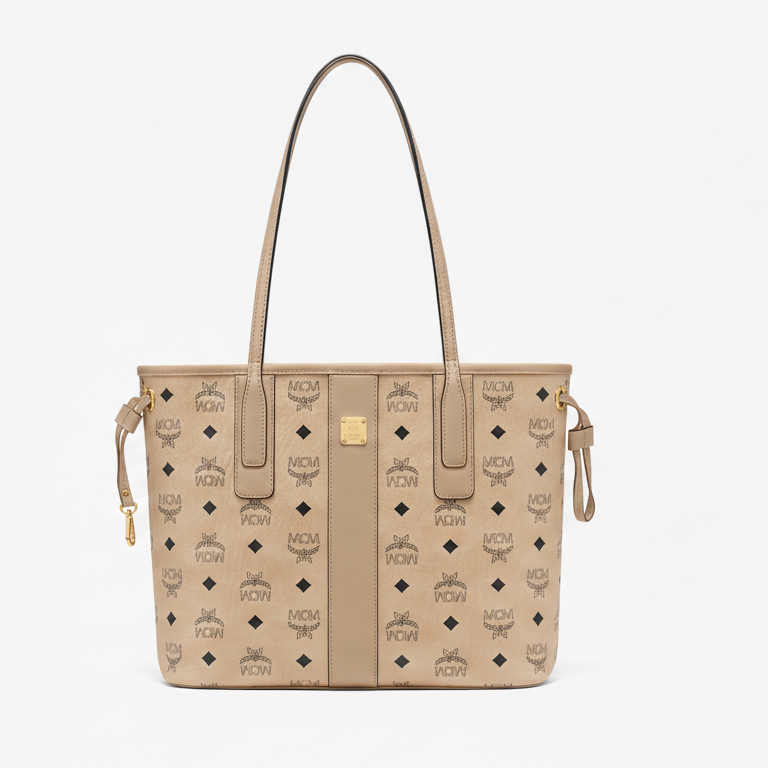 M.C.M REVERSIBLE SHOULDER BAG