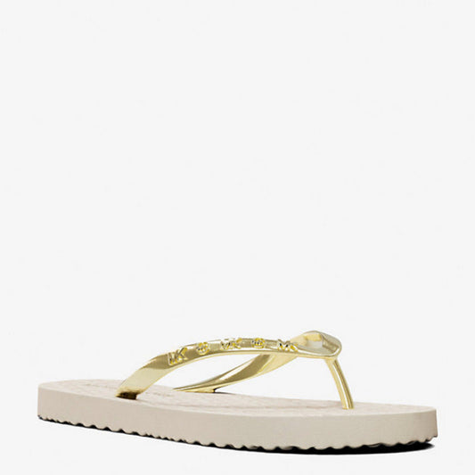 MICHAEL KORS Signature Logo Flip Flops