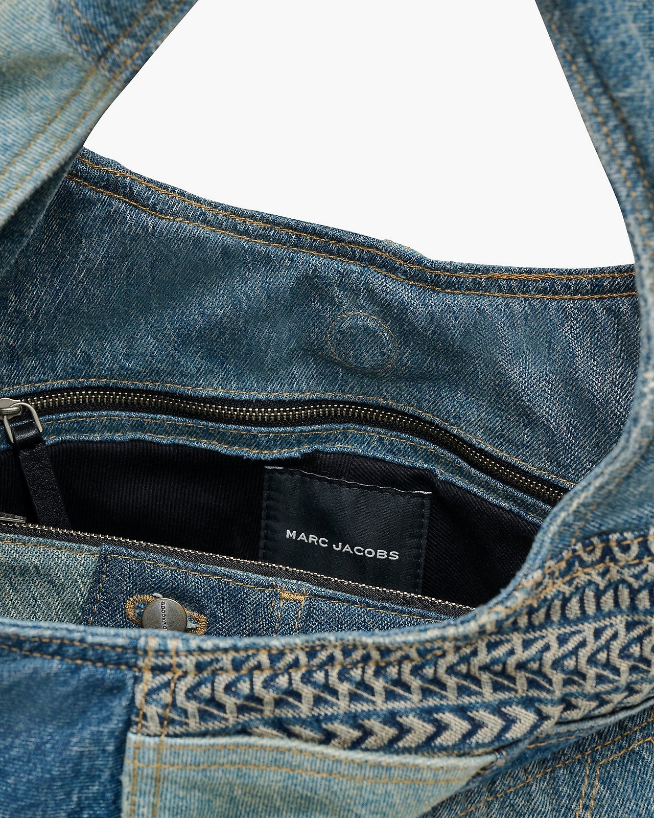 M.A.R.C J.A.C.O.B.S The Deconstructed Denim Sack Bag