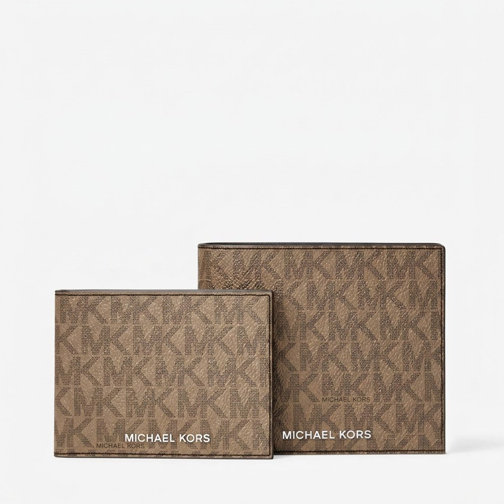 M.I.C.H.A.E.L K.O.R.S Cooper Logo Billfold Wallet With Passcase