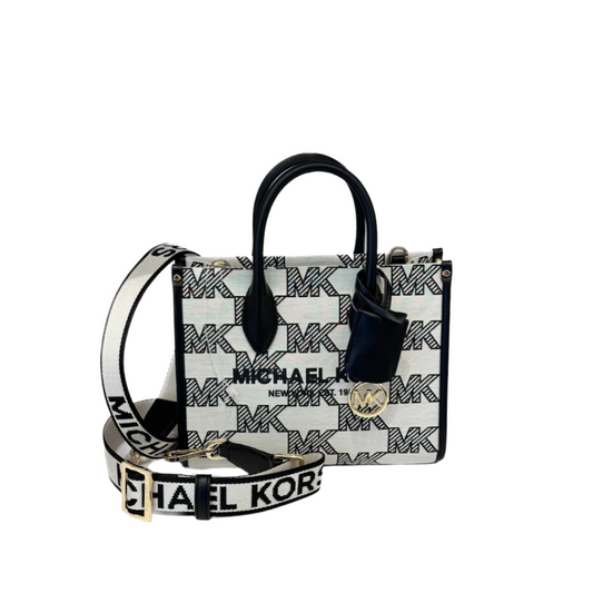 M.I.C.H.A.E.L K.O.R.S Mirella Small Logo Jacquard Crossbody Bag