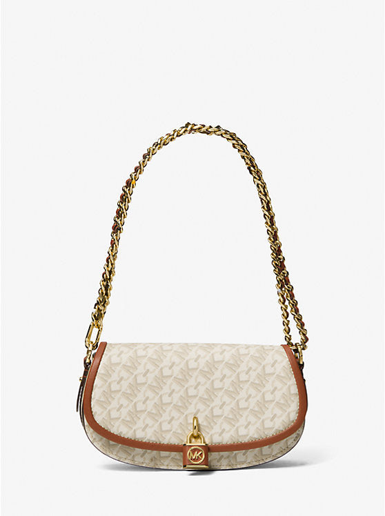 M.I.C.H.A.E.L. K.O.R.S. Mila Small Empire Signature Logo Shoulder Bag