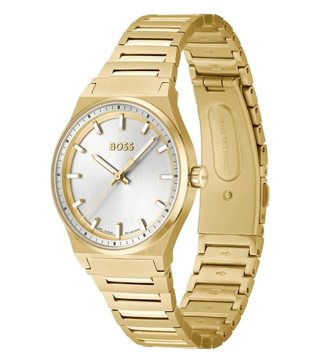 B.O.S.S Analog White Dial Women's Watch
