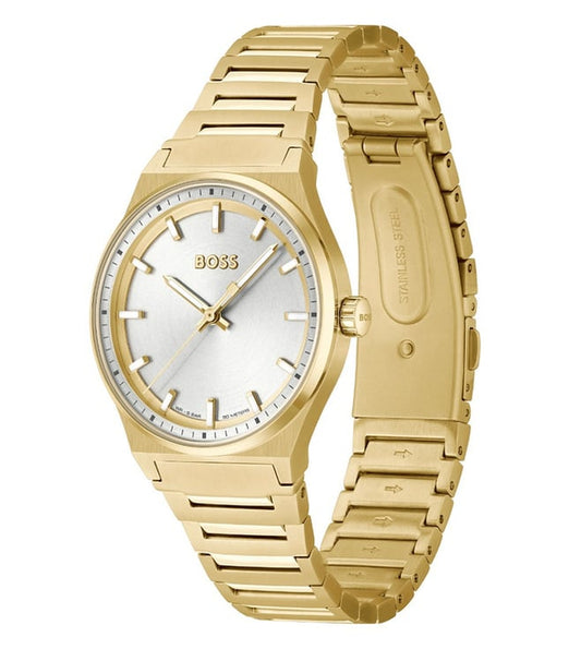 B.O.S.S Analog White Dial Women's Watch
