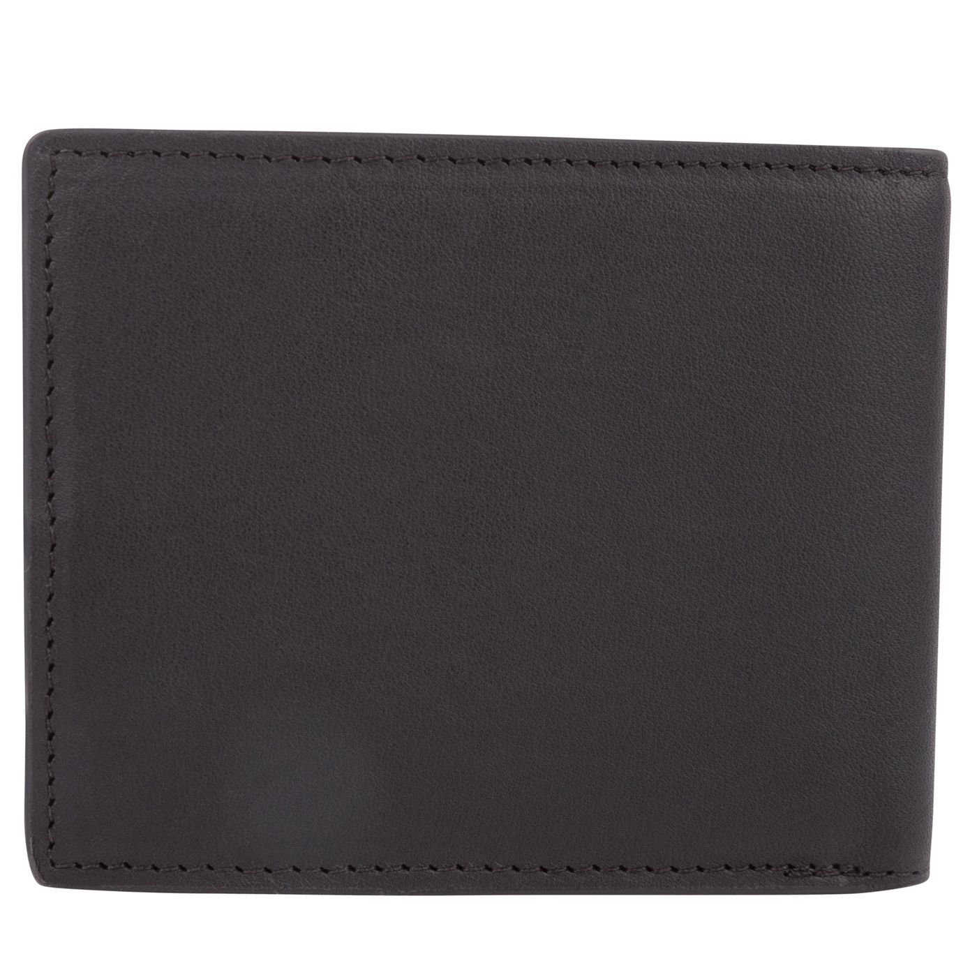 T.O.M.M.Y. H.I.L.F.I.G.E.R. Black Commuter Small Leather Wallet