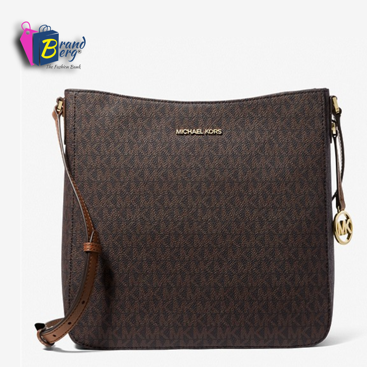 M.I.C.H.A.E.L  K.O.R.S  Jet Set Travel Large Logo Messenger Bag