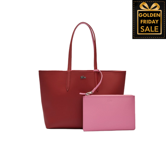 L.A.C.O.S.T.E Anna Reversible Bicolor Tote Bag