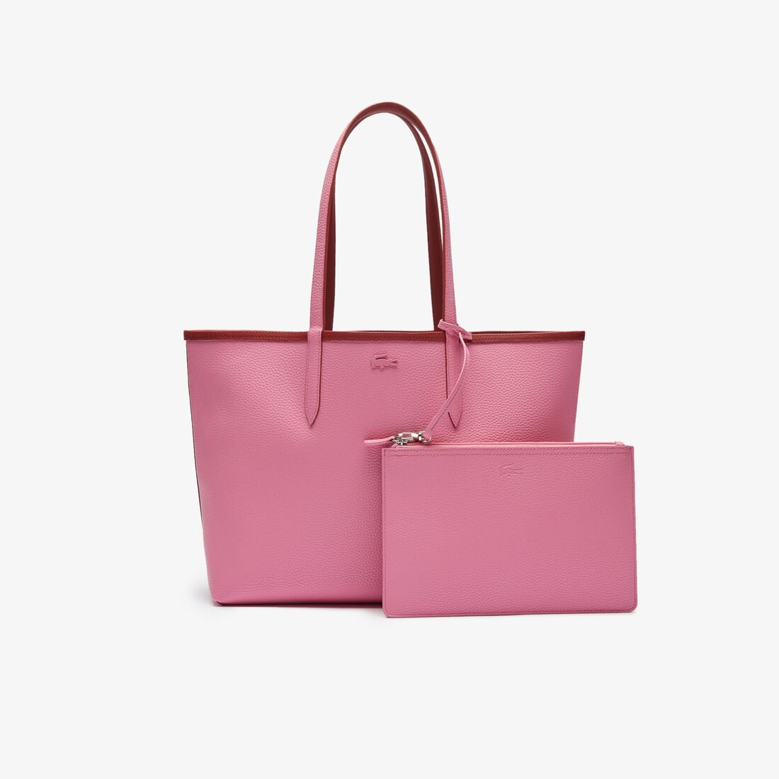 L.A.C.O.S.T.E Anna Reversible Bicolor Tote Bag