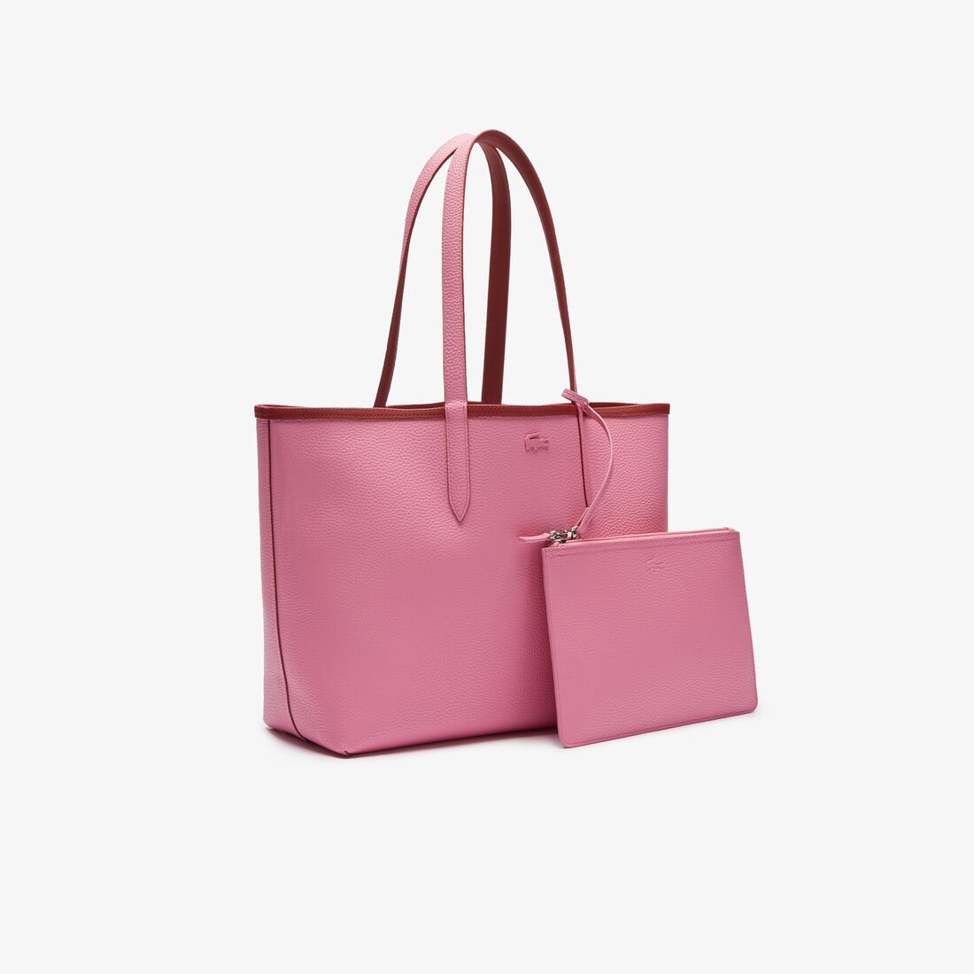 L.A.C.O.S.T.E Anna Reversible Bicolor Tote Bag