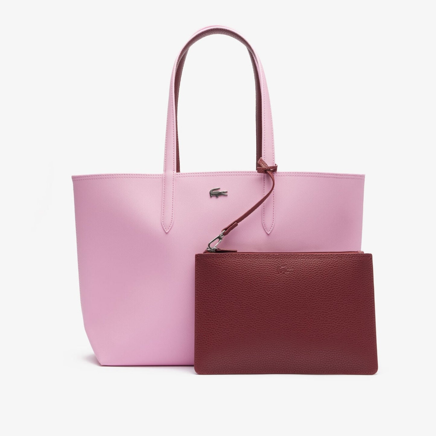 L.A.C.O.S.T.E Anna Reversible Bicolor Tote Bag
