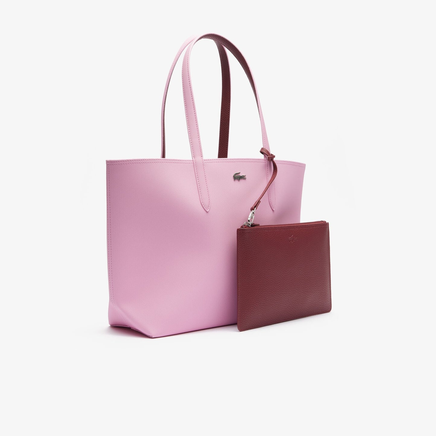 L.A.C.O.S.T.E Anna Reversible Bicolor Tote Bag