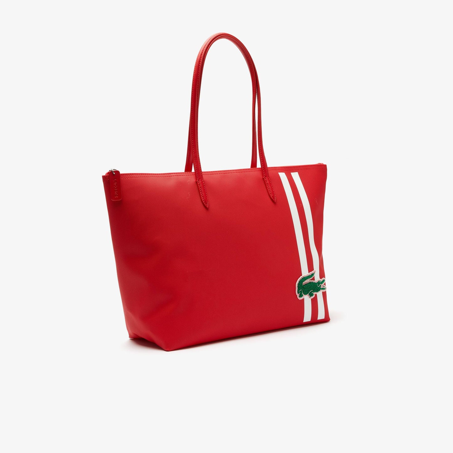 L.A.C.O.S.T.E. SHOULDER ZIPPER HANDBAG