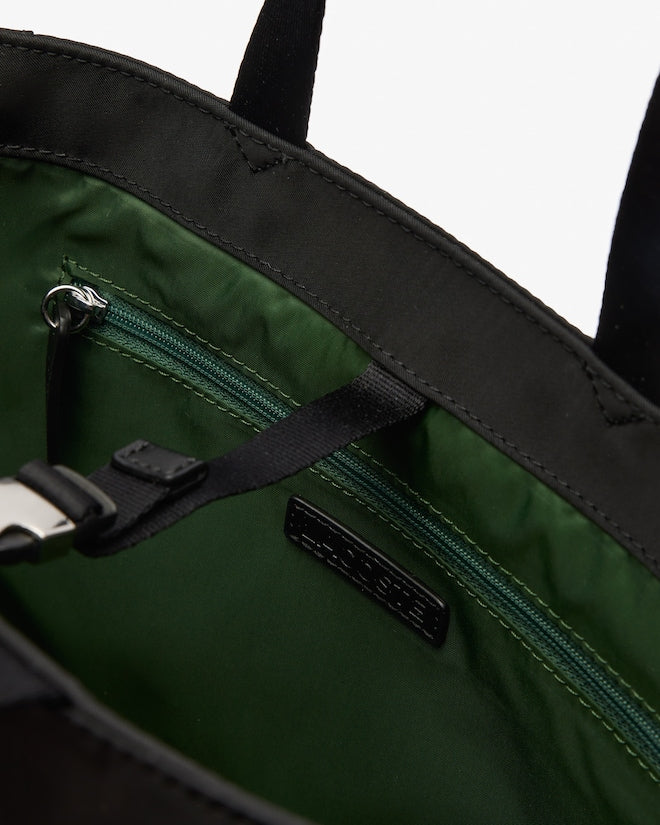 L.A.C.O.S.T.E  Active Nylon Vertical Pocket Tote Bag