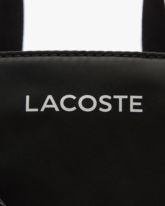 L.A.C.O.S.T.E  Active Nylon Vertical Pocket Tote Bag