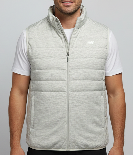 New balance vest white cream original egypt