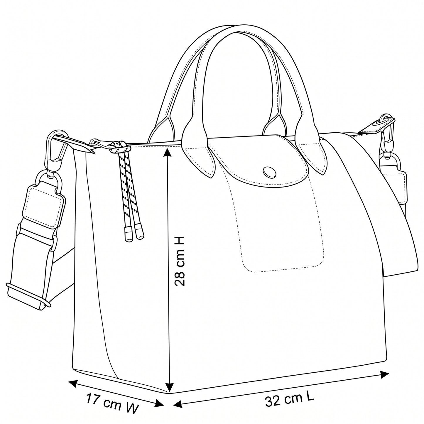 L.O-N.G.C.H-A.M.P Le Pliage Energy L Handbag