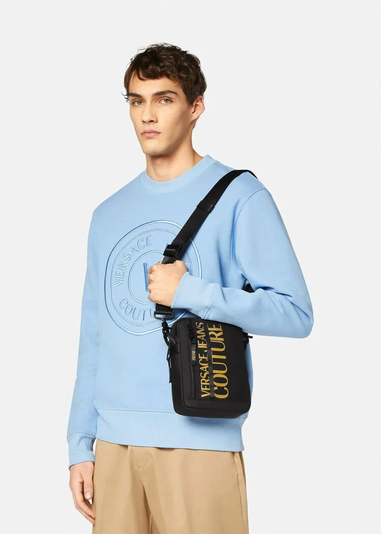 V.E.R.S.A.C.E J.E.A.N.S C.O.U.T.U.R.E CROSSBODY BAG