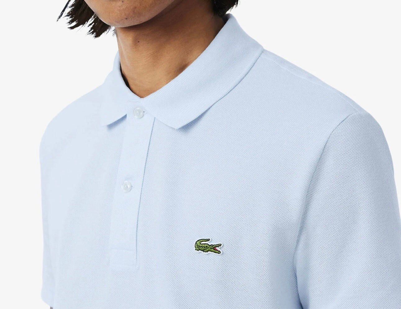 L.a.C.O-S.T.E. Classic Fit L.12.12 Original Polo Shirt Light Blue