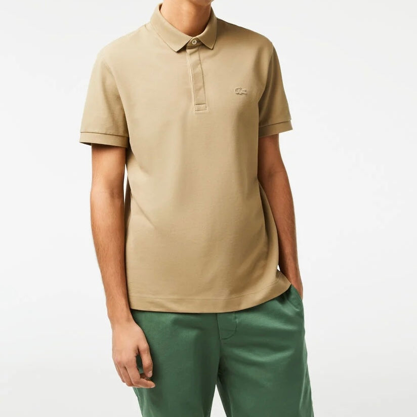 L.a.C.O-S.T.E Regular Fit Paris Stretch Pique Polo Shirt Purple