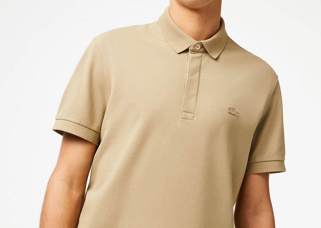 L.a.C.O-S.T.E Regular Fit Paris Stretch Pique Polo Shirt Purple