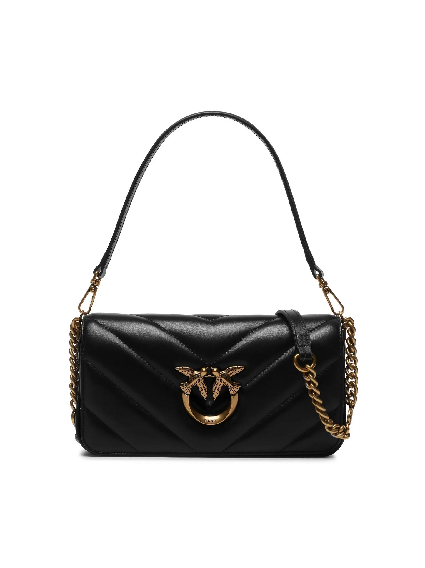 P.I.N.K.O Handbag Love Click Baguette Mini