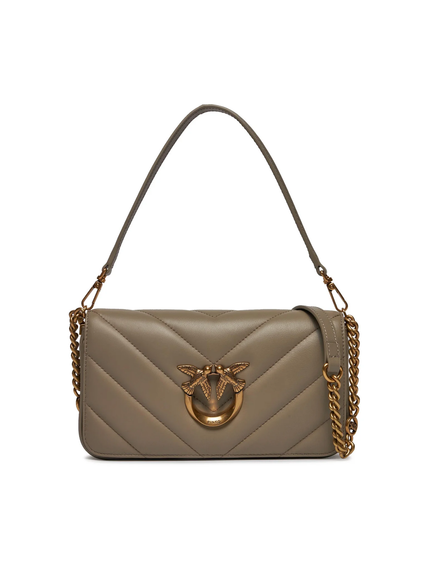 P.I.N.K.O Handbag Love Click Baguette Mini