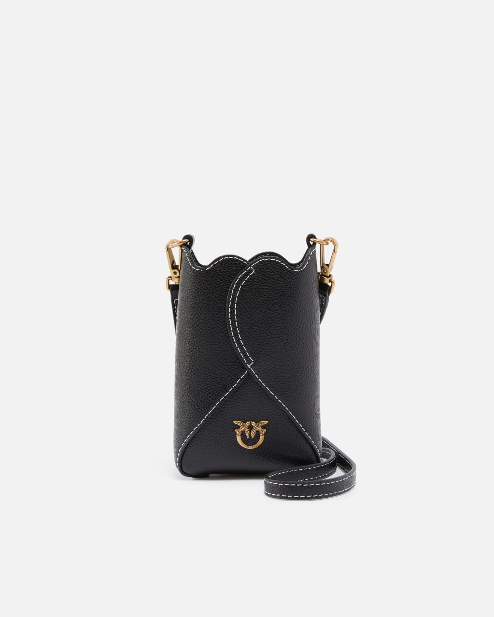 P.I.N.K.O Custodia porta smartphone a tracolla in pelle