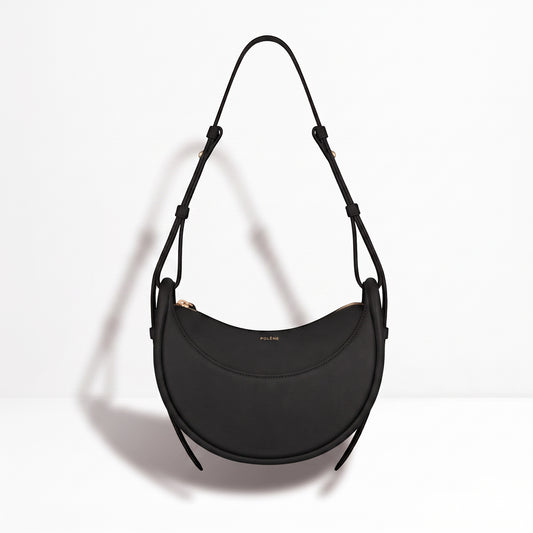 POLENE CNUMERO DIX CROSSBODY BAG BLACK