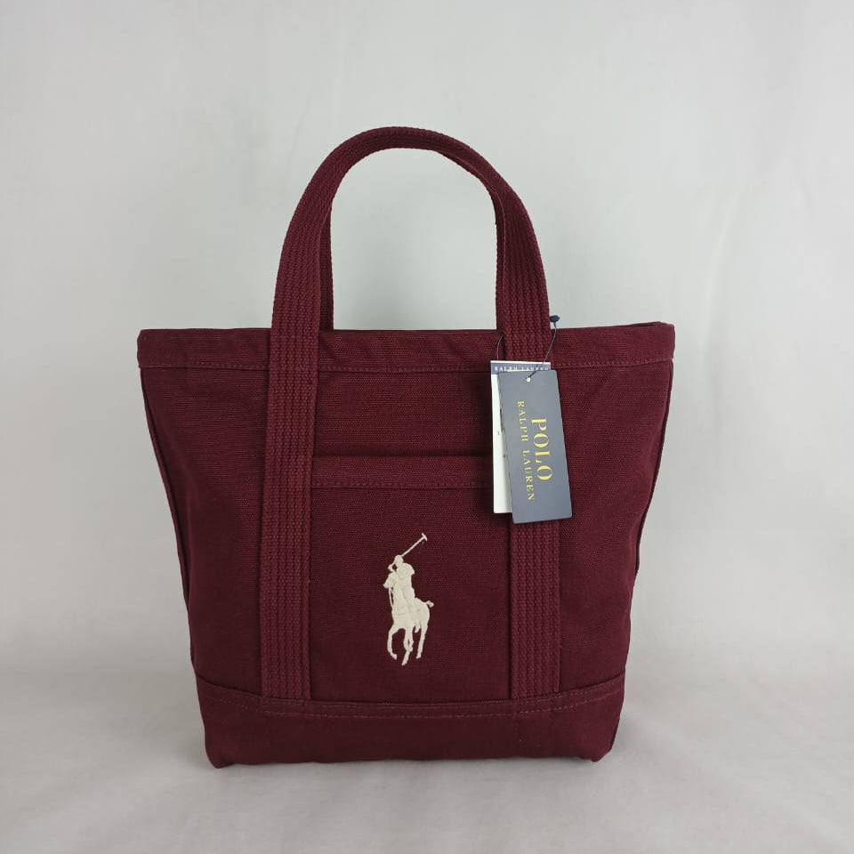 POLO RALPH LAUREN Canvas Tote Bag