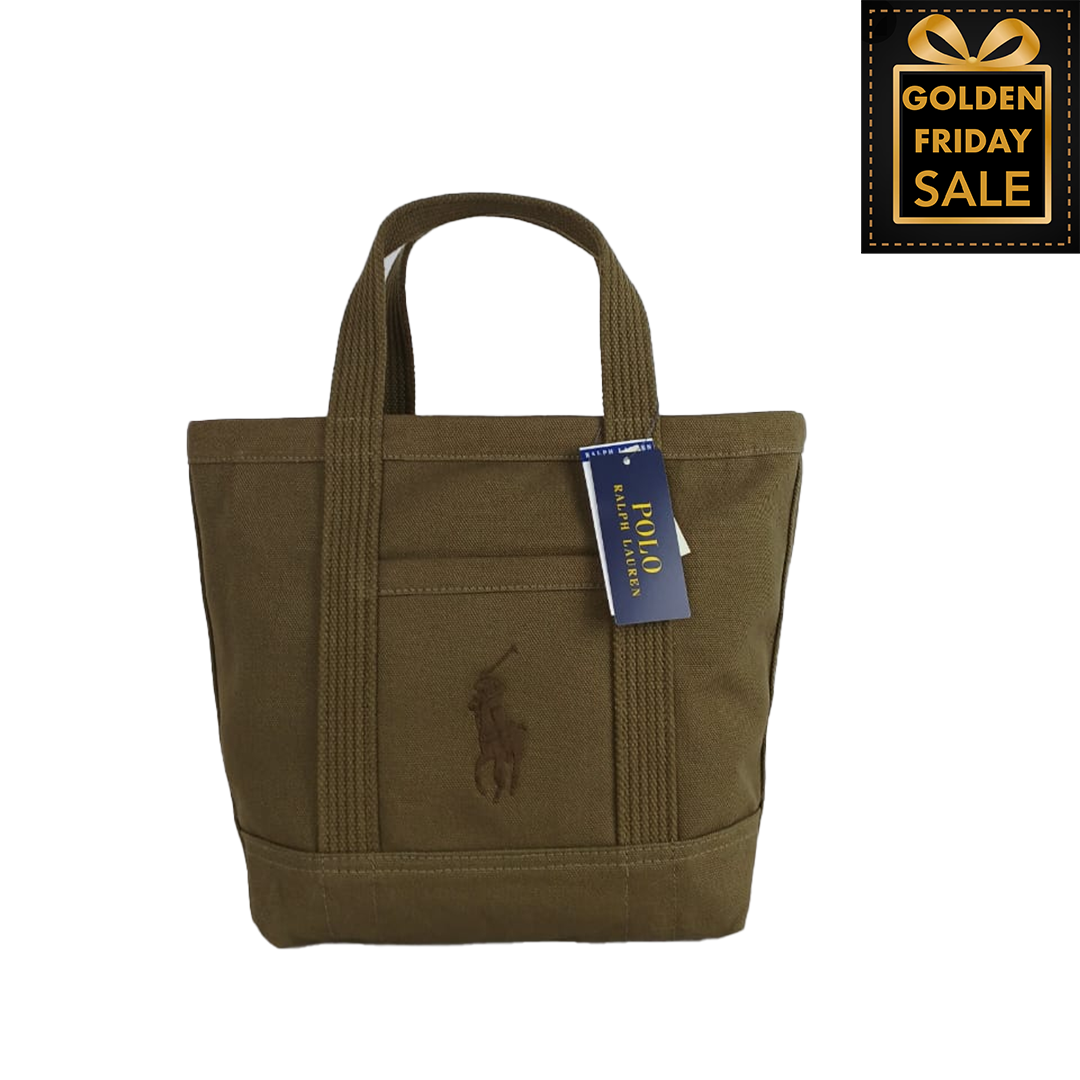 P.O.L.O R.A.L.P.H Canvas Tote Bag