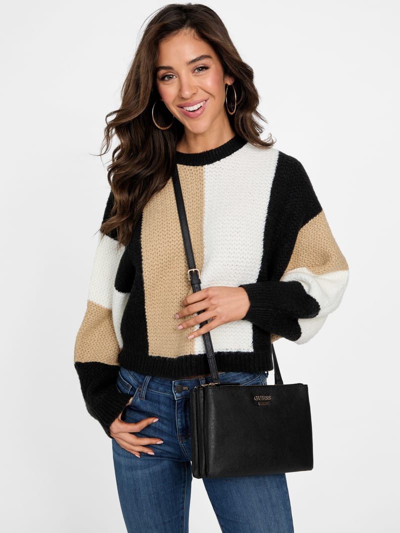 G.U.E.S.S Akir Triple Compartment Crossbody