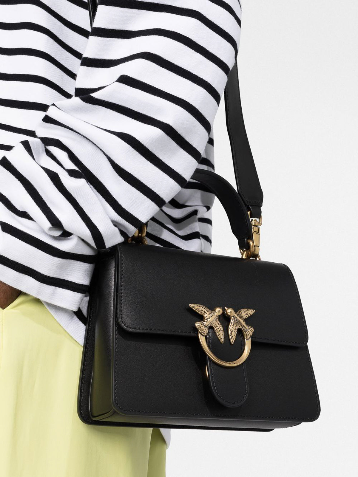 P.I.N.K.O Love One Top Handle Mini Light Handbag