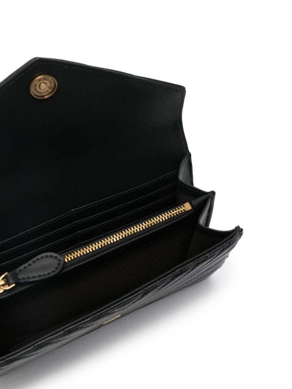 P.I.N.K.O. Compact black wallet