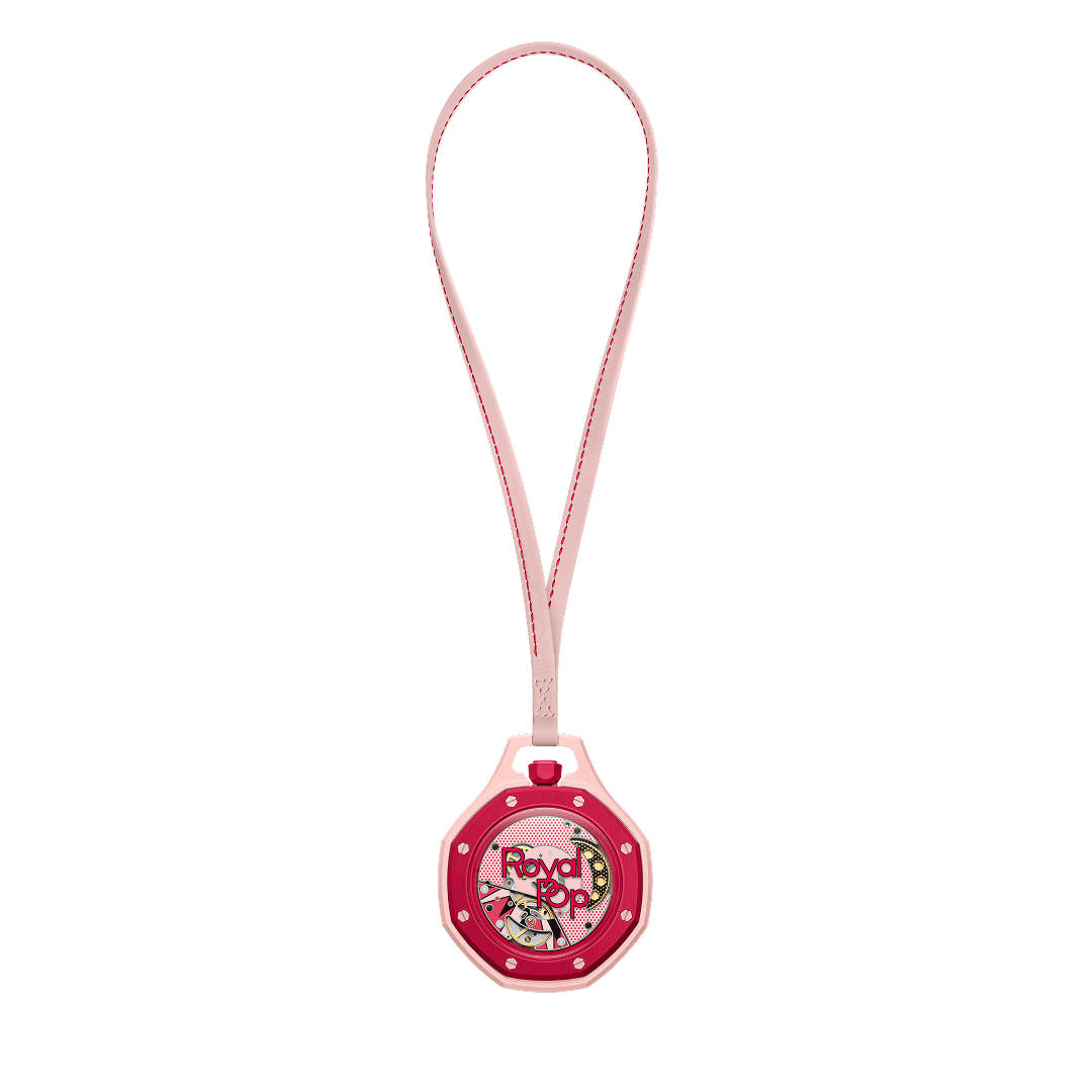 A.u.d.e.m.a.r.s P.i.g.u.e.t x S.W.A.T.C.H ROYAL POP OTTO ROSSO POCKET WATCH