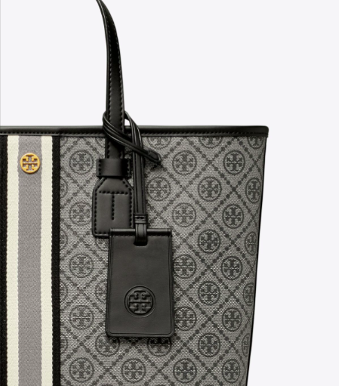 Tory Burch Monogram Small Tote Bag