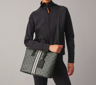 Tory Burch Monogram Small Tote Bag
