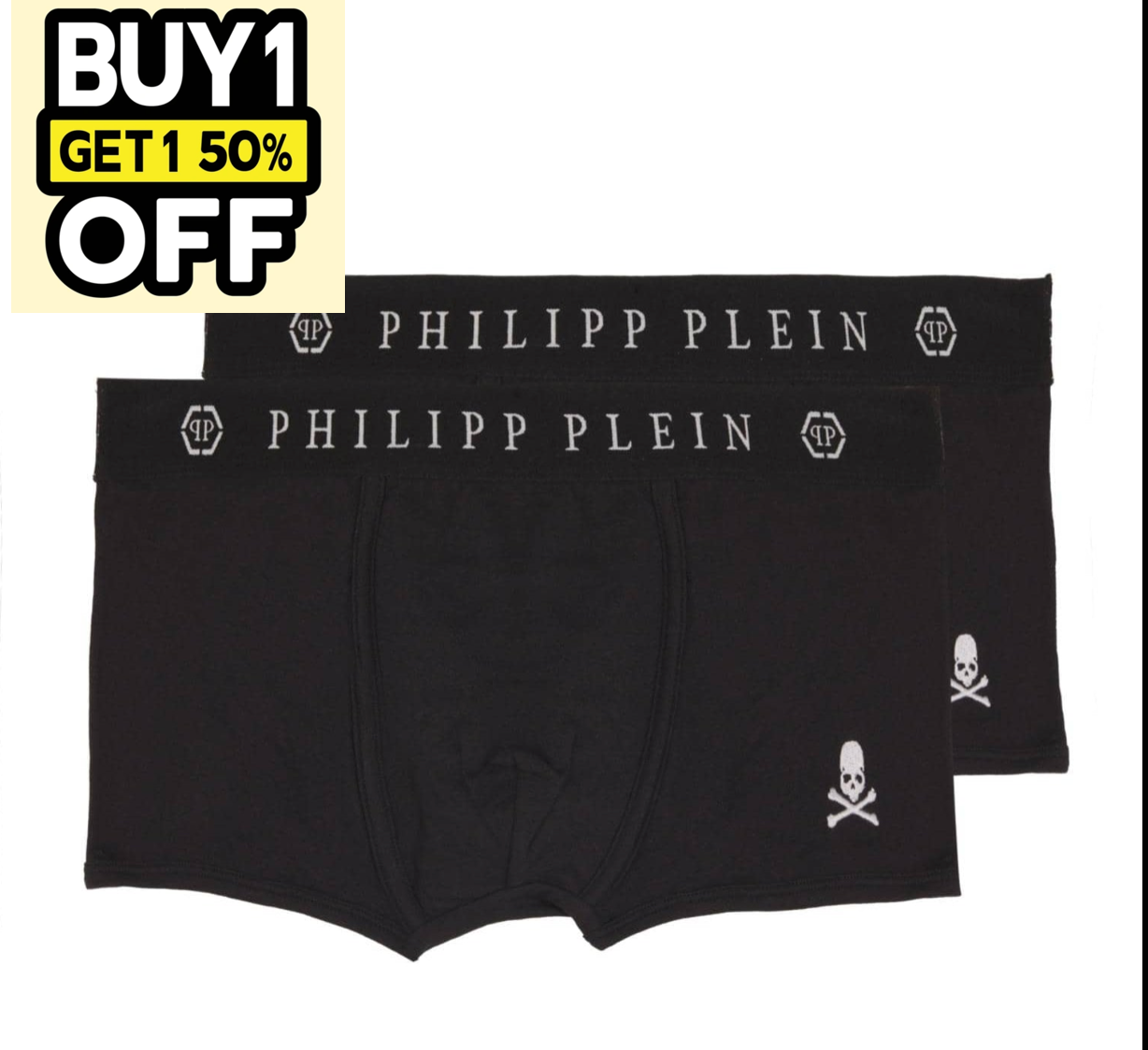P.h.I.L-I.P.P. P.L.E.I.N. BOXERS BI - PACK UNDERWEAR  - 2-Pack Trunks