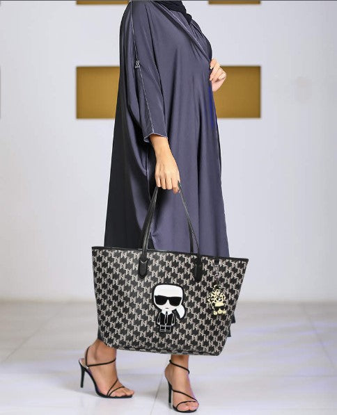 K.A.R.L. L.A.G.E.R.F.E.L.D.  TOTE BAG