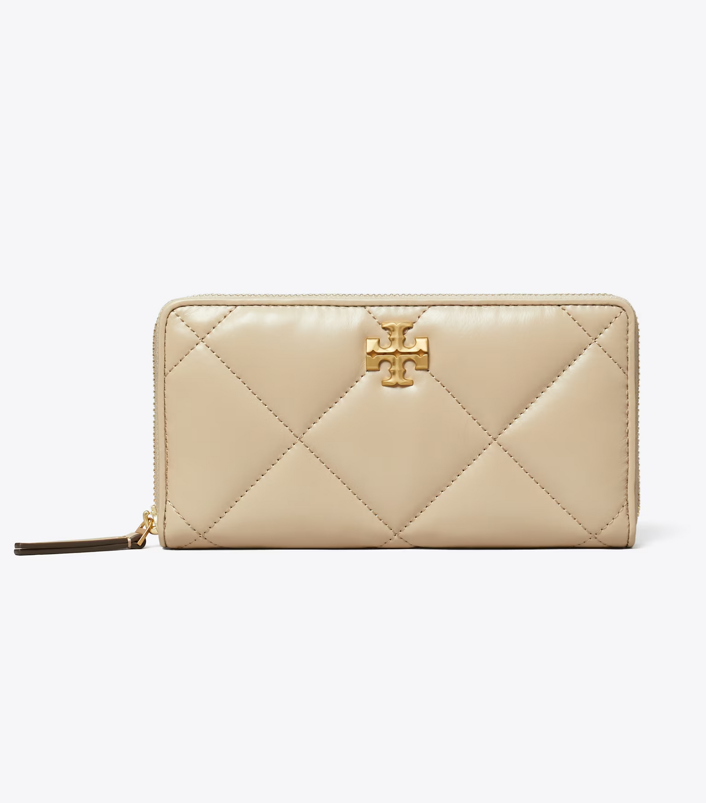 T.o.r.y B.u.r.c.h KIRA DIAMOND QUILT ZIP CONTINENTAL WALLET