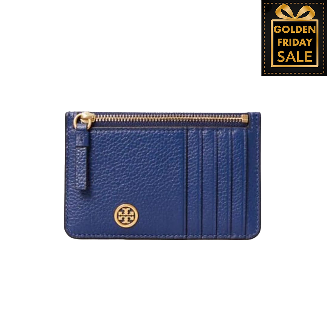 T.o.r.y B.u.r.c.h Walker Top-Zip Card Case