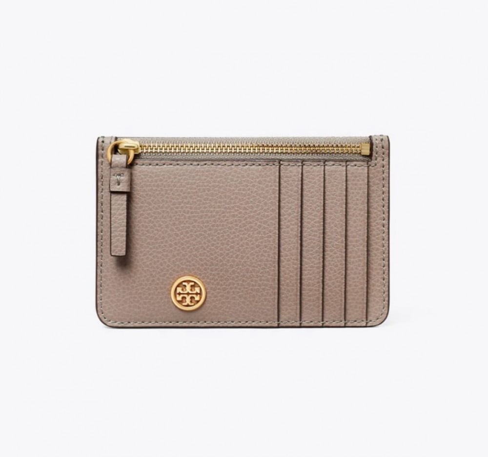 T.o.r.y B.u.r.c.h Walker Top-Zip Card Case