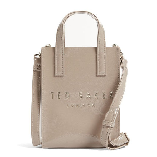 T.E.D B.A.K.E.R  Crinkll Crinkle Mini Icon Bag Stone