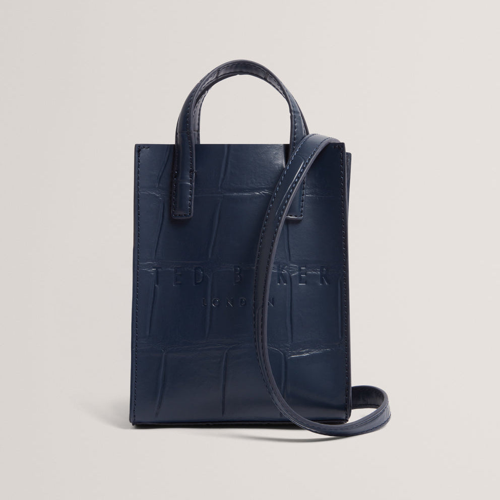 T.E.D B.A.K.E.R Gatocon Croc Effect Mini Icon Bag