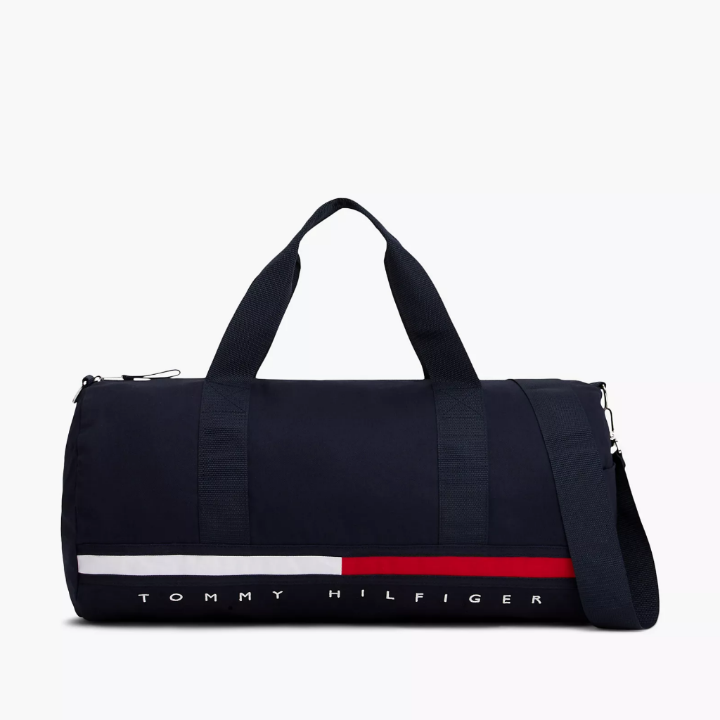 T.O.M.M.Y H.I.L.F.I.G.E.R Flag Stripe Logo Duffel Bag